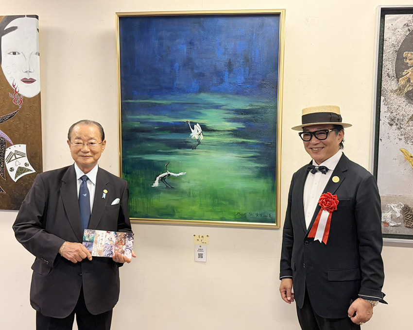 中日灵魂之声2026～中日艺术家作品交流展盛大开幕