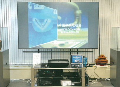 中国のテレビ番組生放送