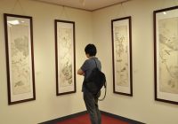 “视觉中国•洲际行–王根生工笔画展”在东京开幕