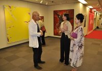 国際女流画家協会世界巡回展in東京開幕