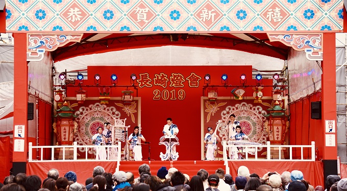 長崎ランタンフェスティバルにて