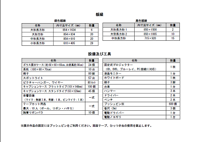 equipment-list