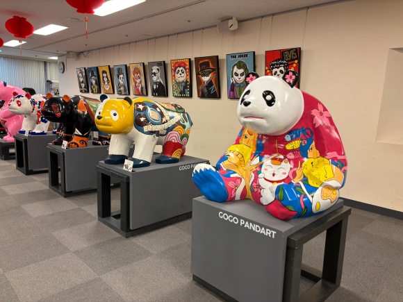 「中国パンダ絵画芸術展国際ツアーin東京」が開催